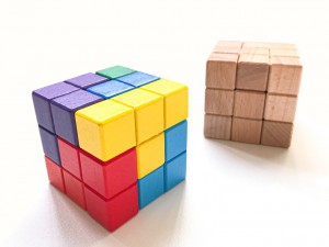 立體七巧板(木)